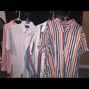 Vintage button down shirt lot!